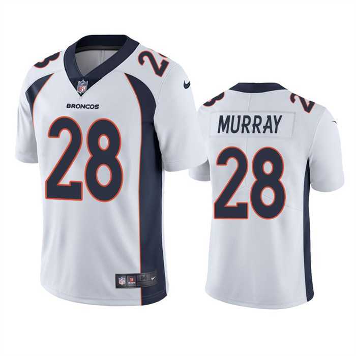 Men & Women & Youth Denver Broncos #28 Latavius Murray White Vapor Untouchable Stitched Jersey